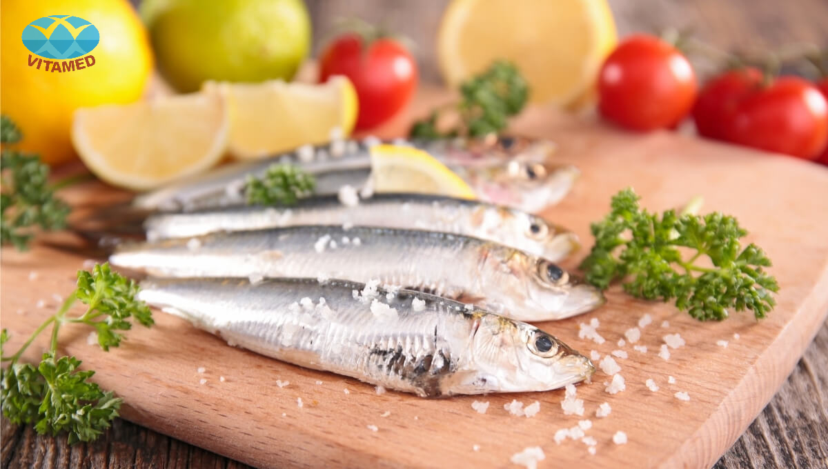 Vitamin D có nhiều trong các loại hải sản