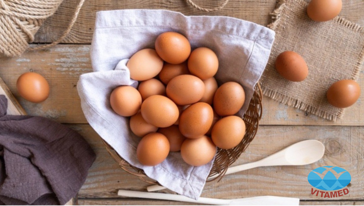 Trứng gà - Món ăn giúp tăng trưởng chiều cao ở trẻ